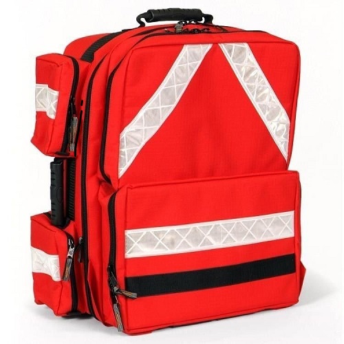 High Quality Emergency  Backpack With White Reflective Tapes